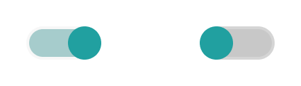 An on/off toggle switch